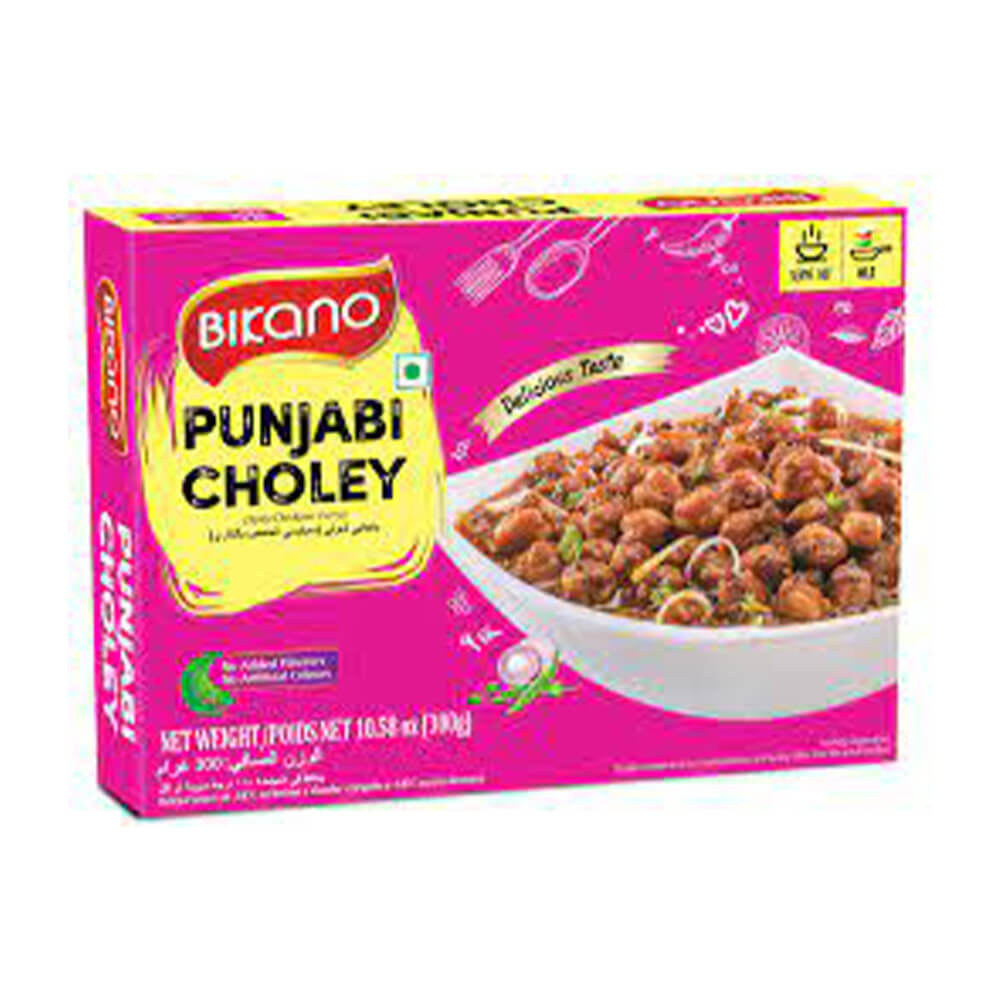 Bikano Punjabi Choley 300g (Ready-to-Eat Frozen) READY DISH